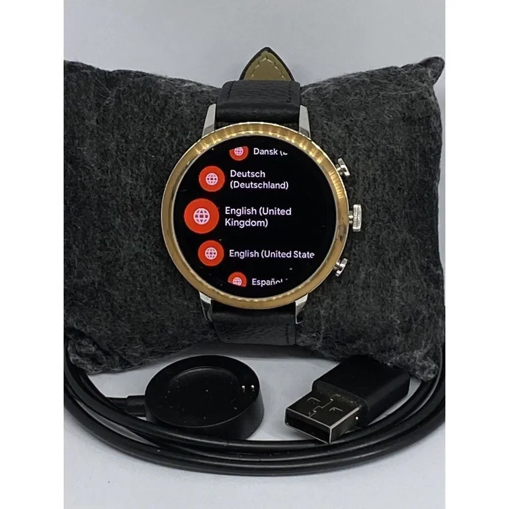 Fossil Gen 4 Authentic Digital Dial Smart Watch Custom Band FTW6016 DC919